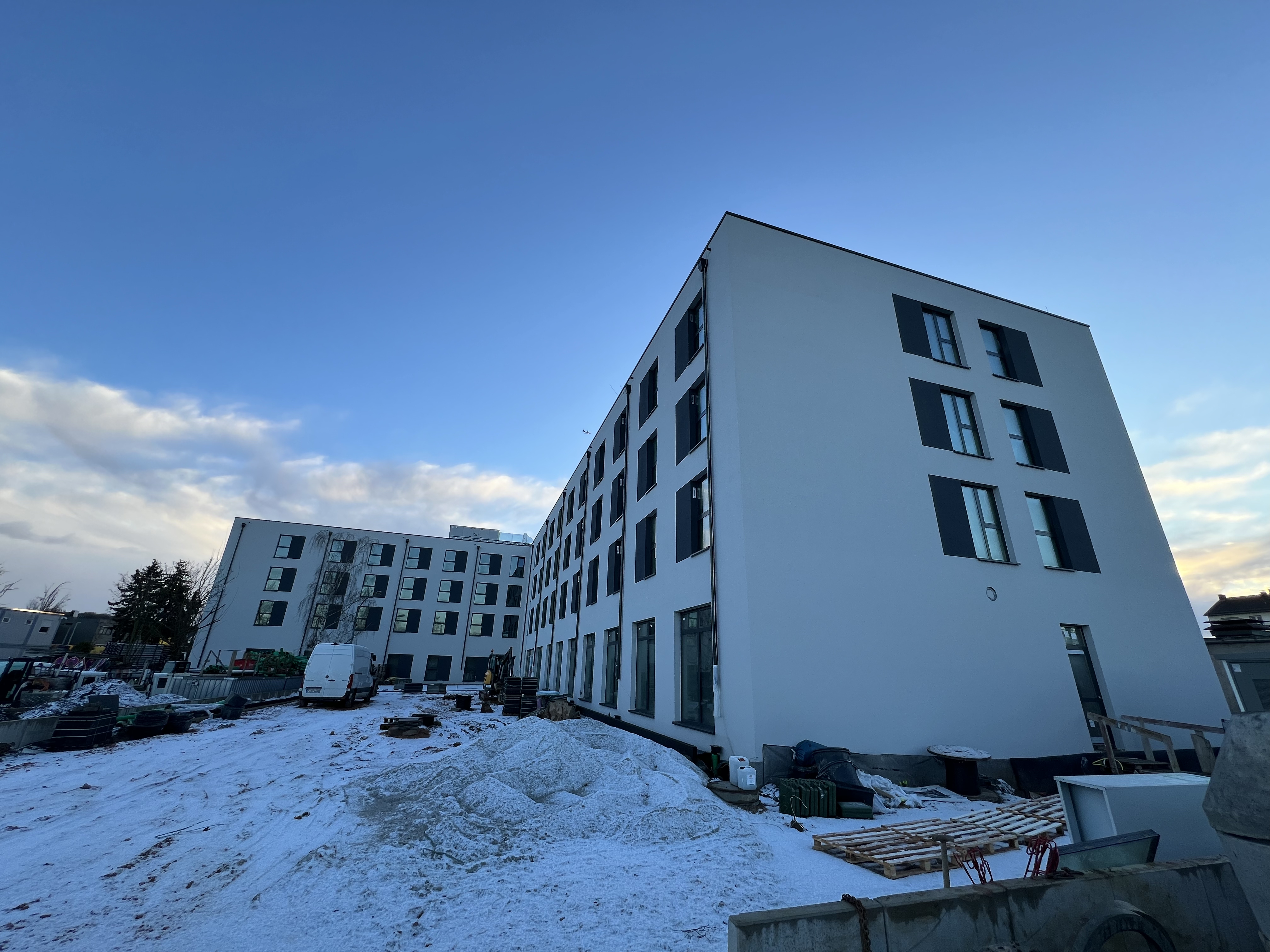 Hotelneubau Offenbach – Beleuchtung und Geräteanschlüsse